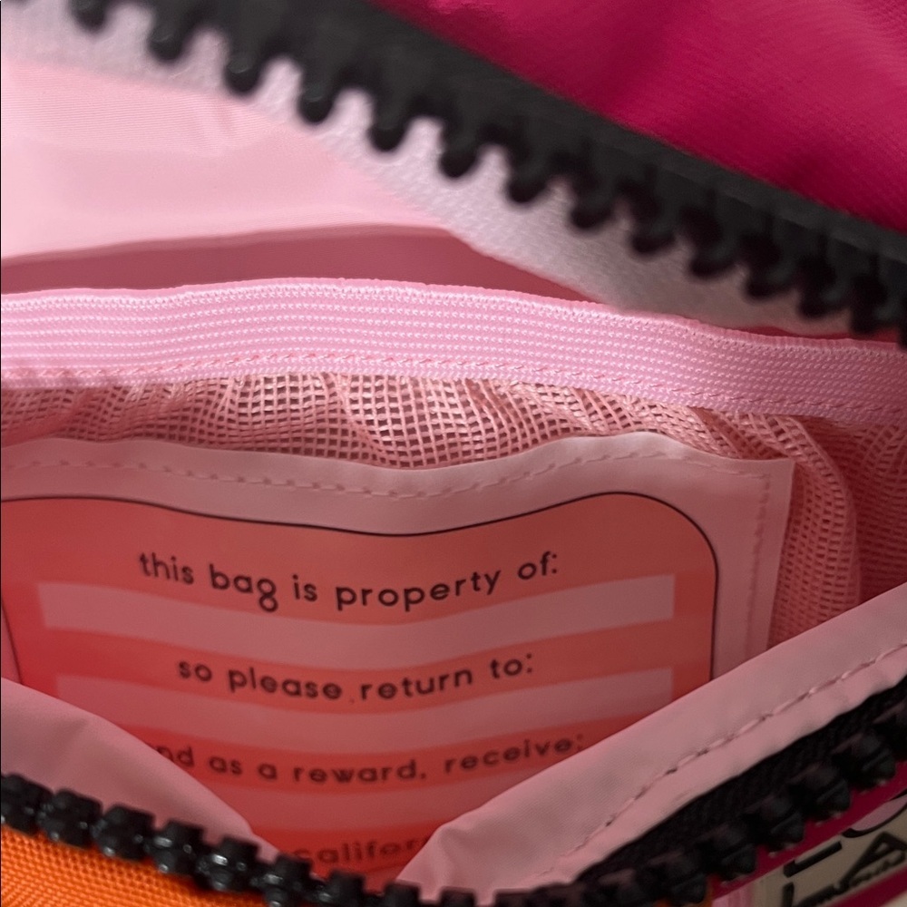 Lola Red and Orange Crossbody Bag - Picture 8 of 12